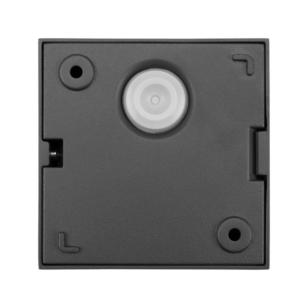 LED taklampe S-Cube dimbar antrasitt CCT 15W IP65 i bruk