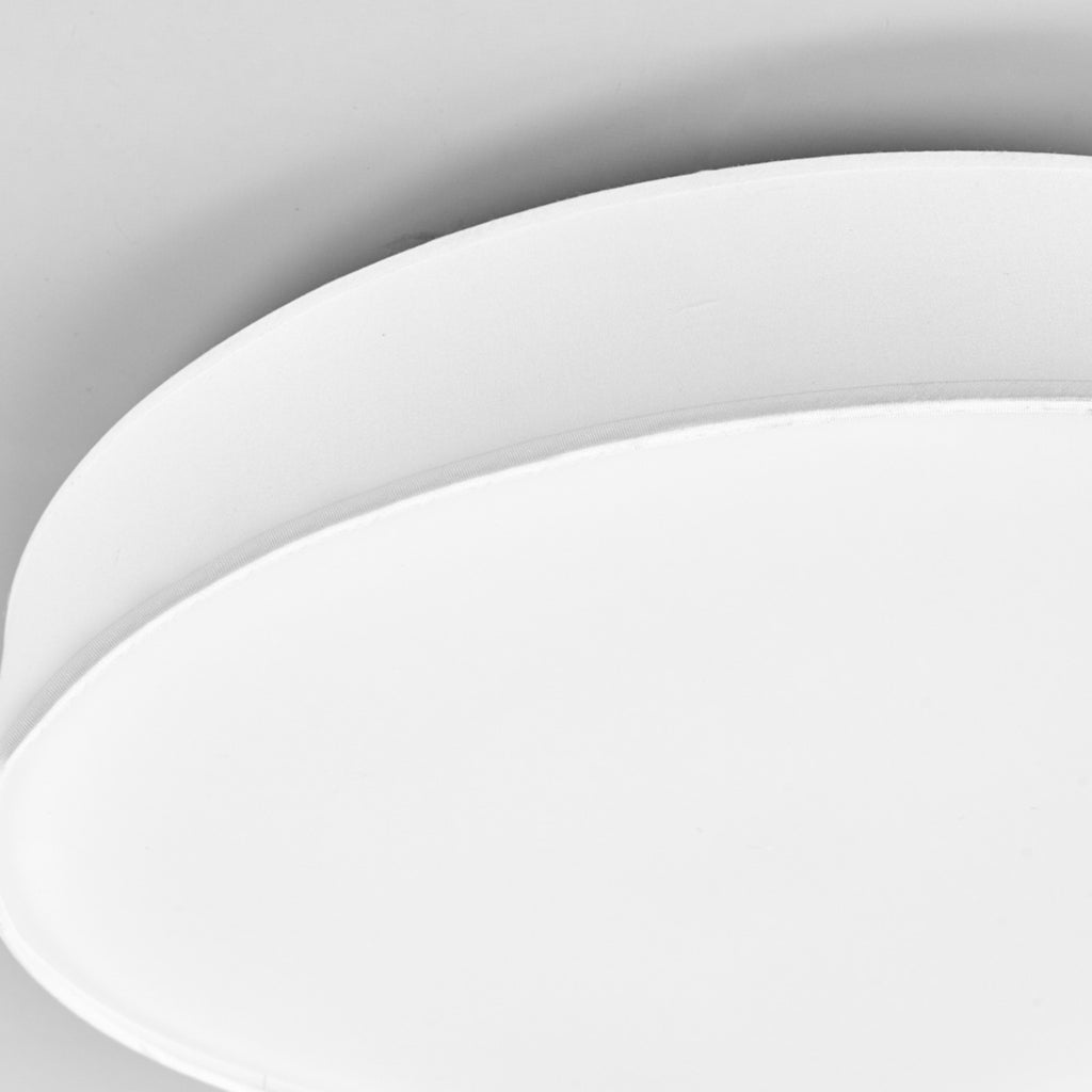 LED taklampe Saira tekstil hvit Ø50 cm 30W varmhvit nærbilde