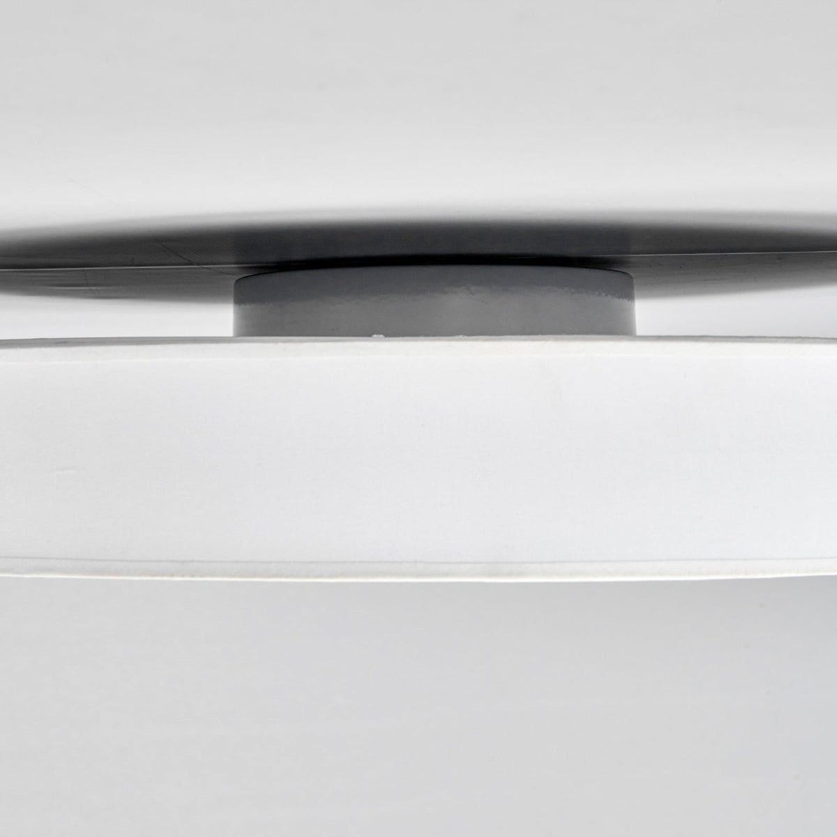 LED taklampe Saira tekstil hvit Ø50 cm 30W varmhvit side