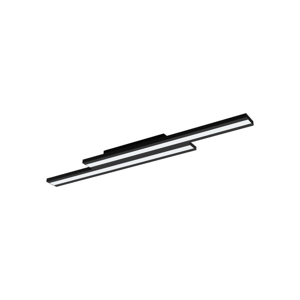 LED taklampe Saliteras-Z smart RGB CCT 116 cm svart bakside