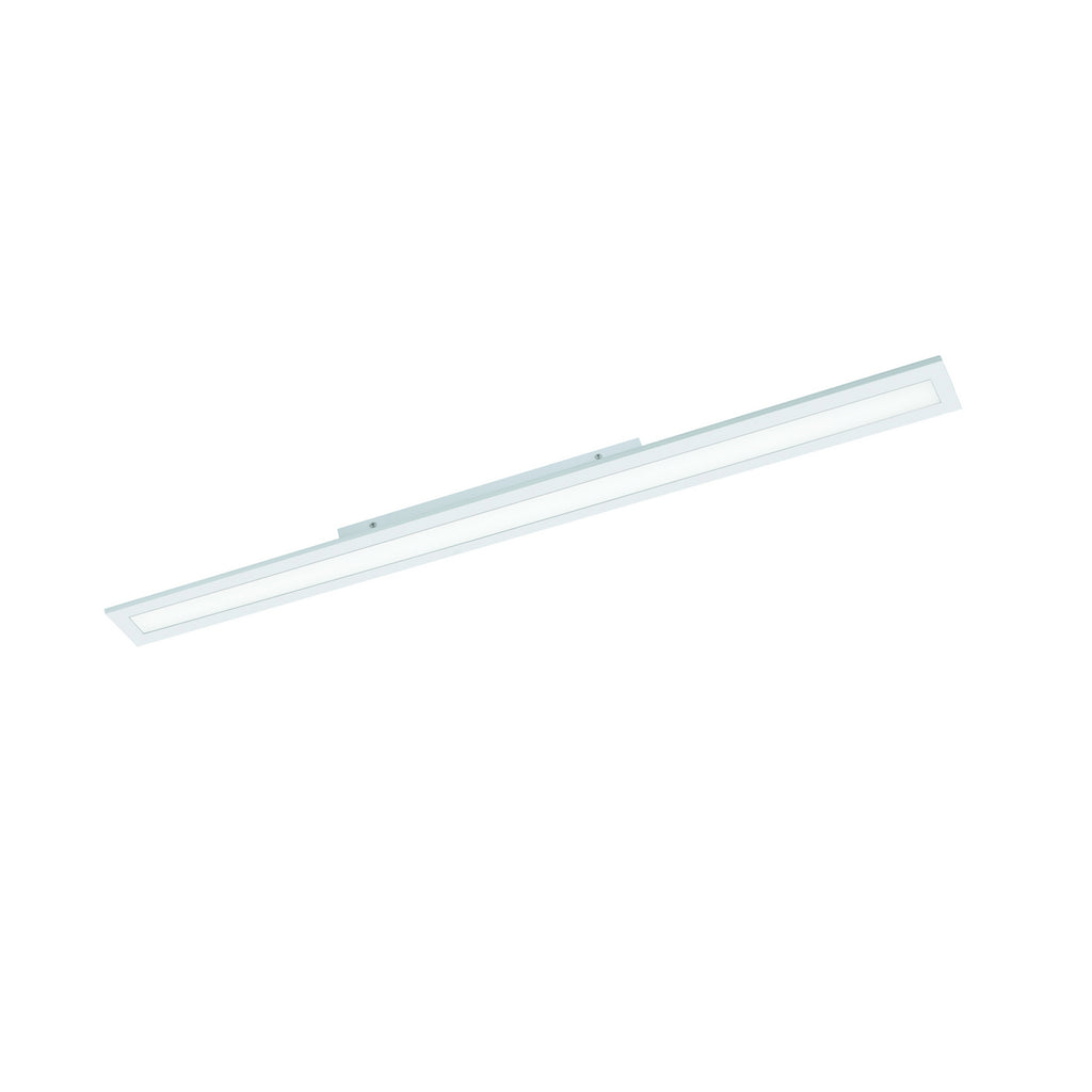 LED taklampe Salobrena-Z dimbar CCT 120x10 cm hvit montert i tak