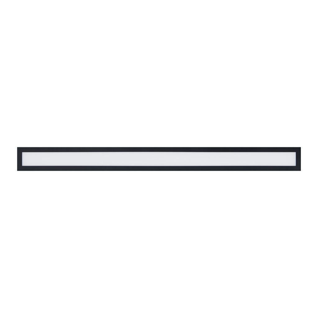 LED taklampe Salobrena-Z dimbar CCT 120x10 cm svart lysstyrke