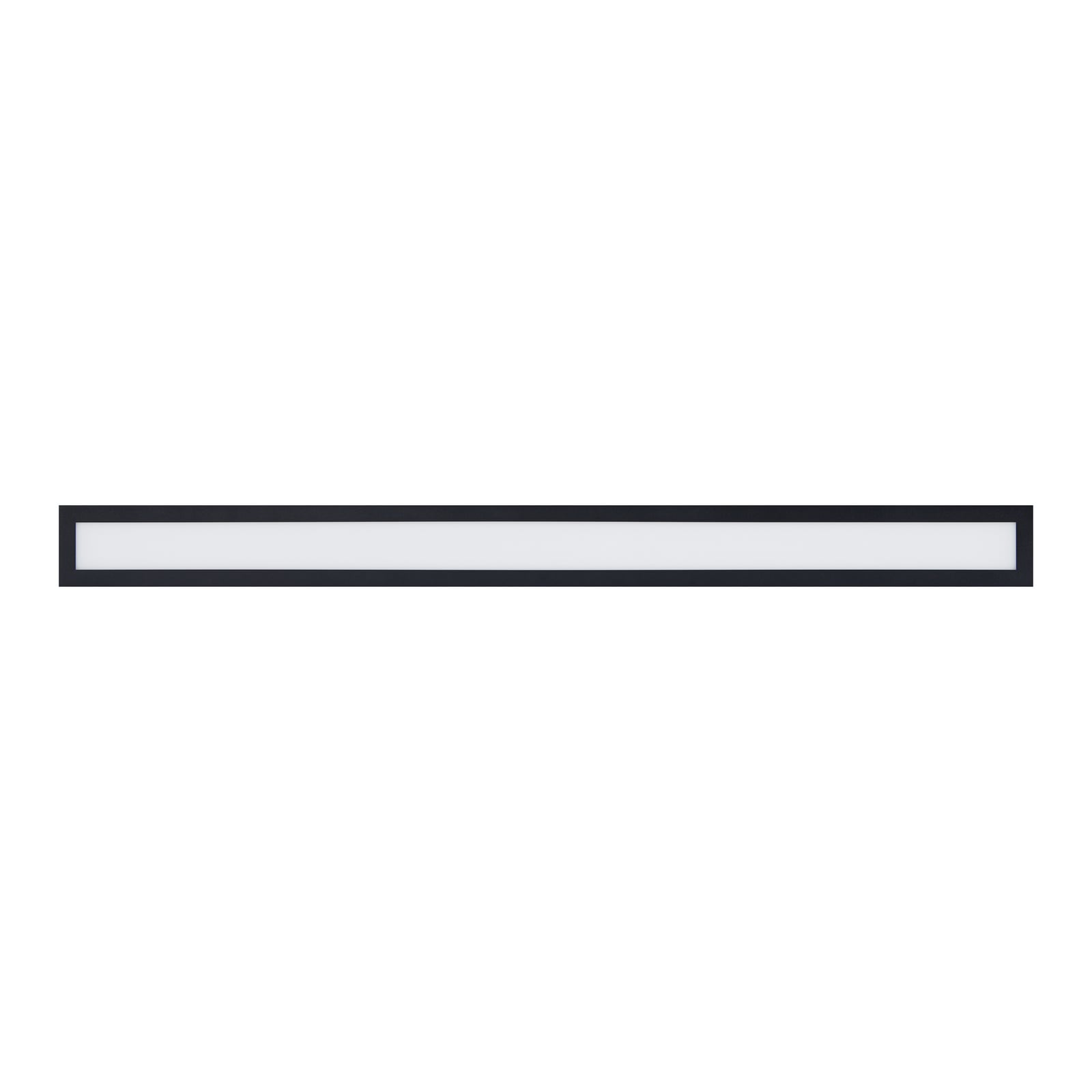 LED taklampe Salobrena-Z dimbar CCT 120x10 cm svart lysstyrke