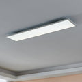 LED taklampe Salobrena-Z dimbar CCT 120x30 cm hvit forfra