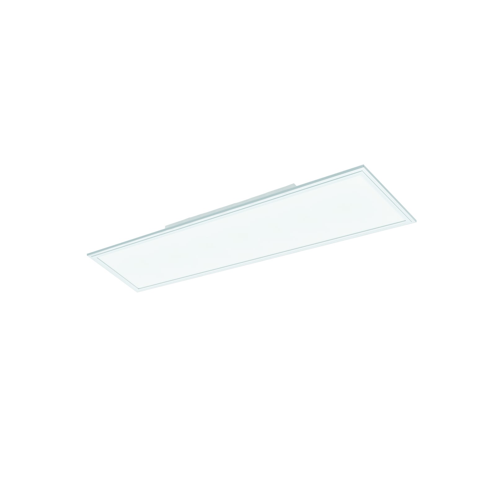 Nærbilde LED taklampe Salobrena-Z dimbar CCT 120x30 cm hvit