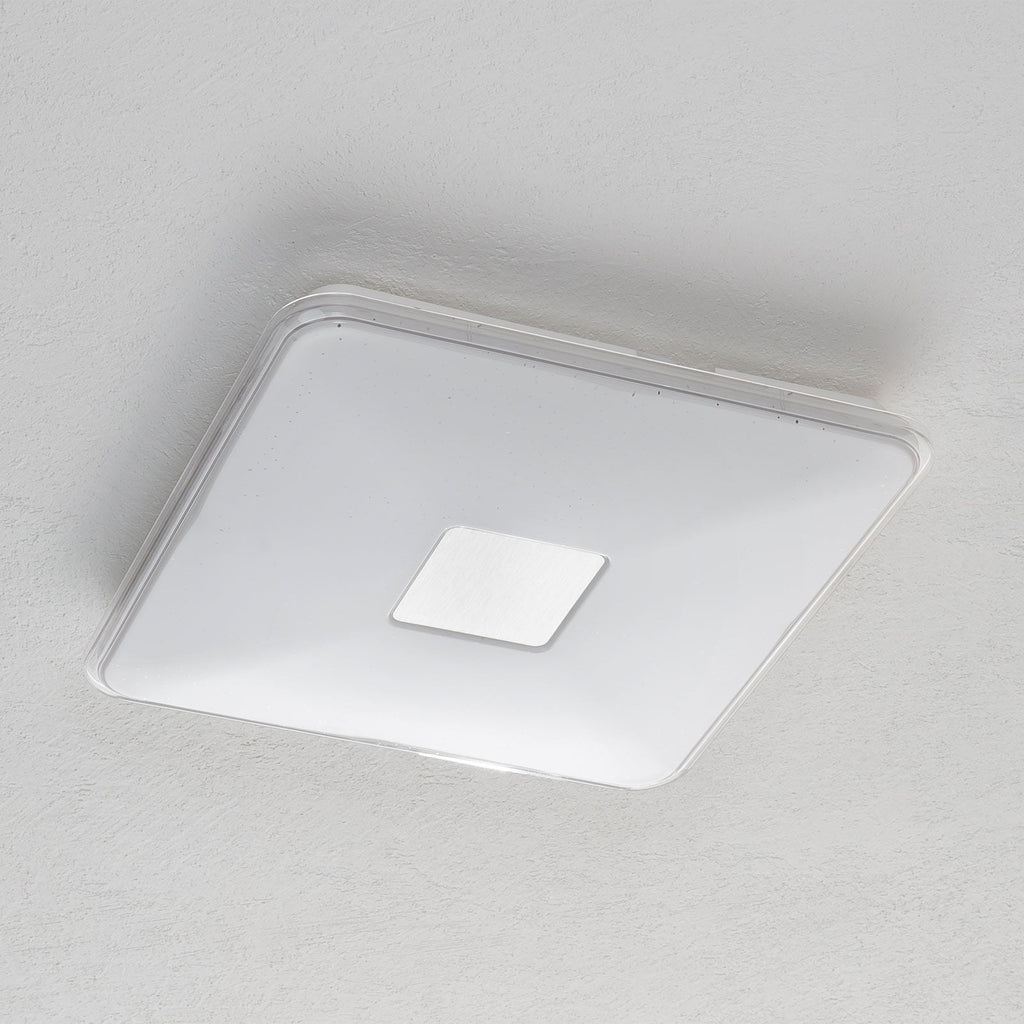 Montert LED taklampe Samurai dimbar med fjernkontroll CCT 42,5 cm i rom