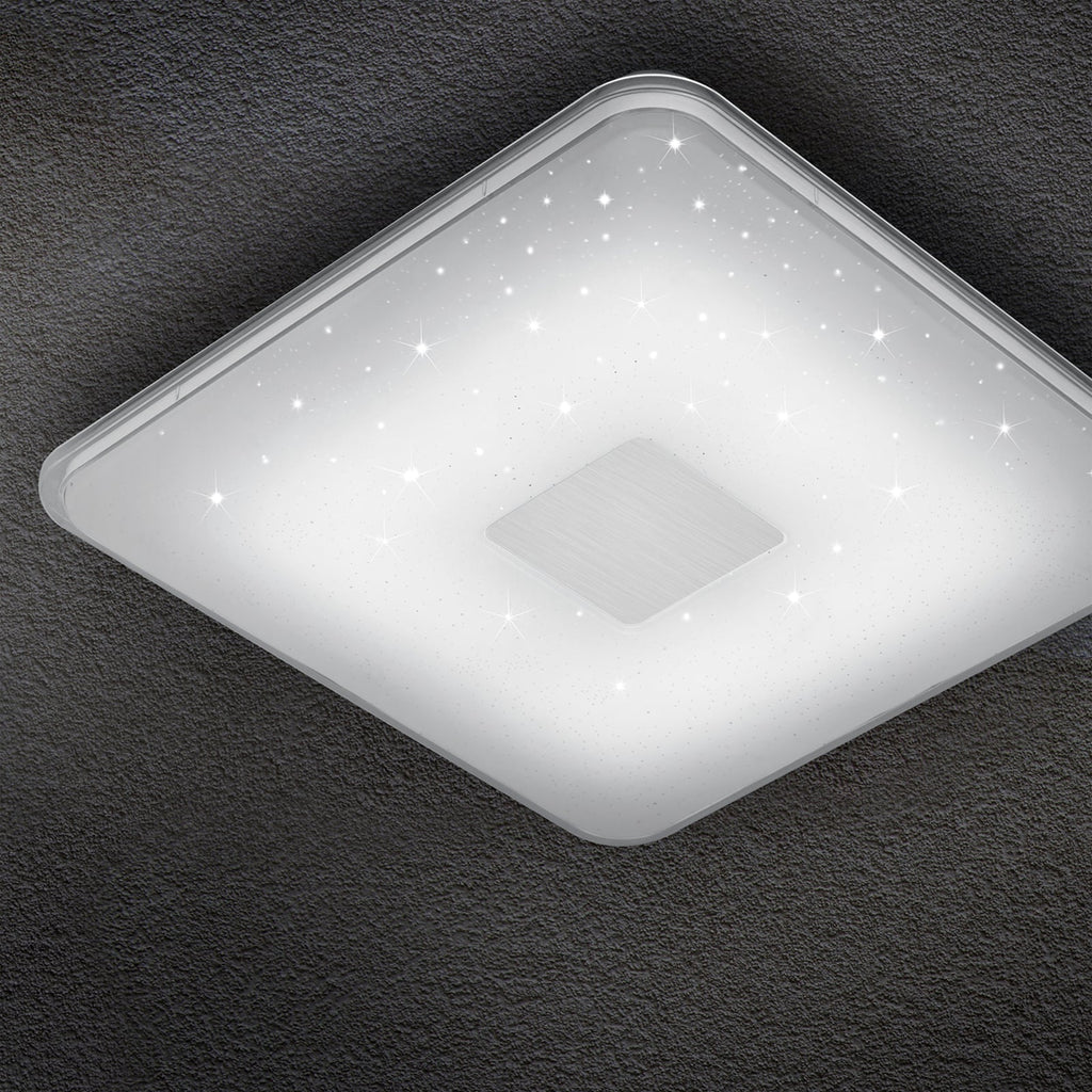 LED taklampe Samurai dimbar med fjernkontroll CCT 42,5 cm nattlysfunksjon