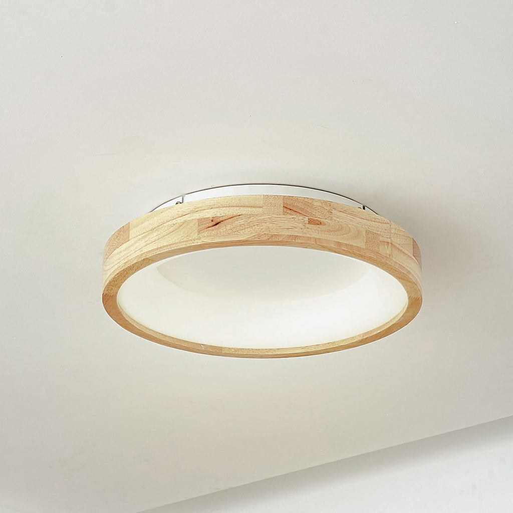 LED taklampe Samvel tre CCT Ø40 cm 20W forfra