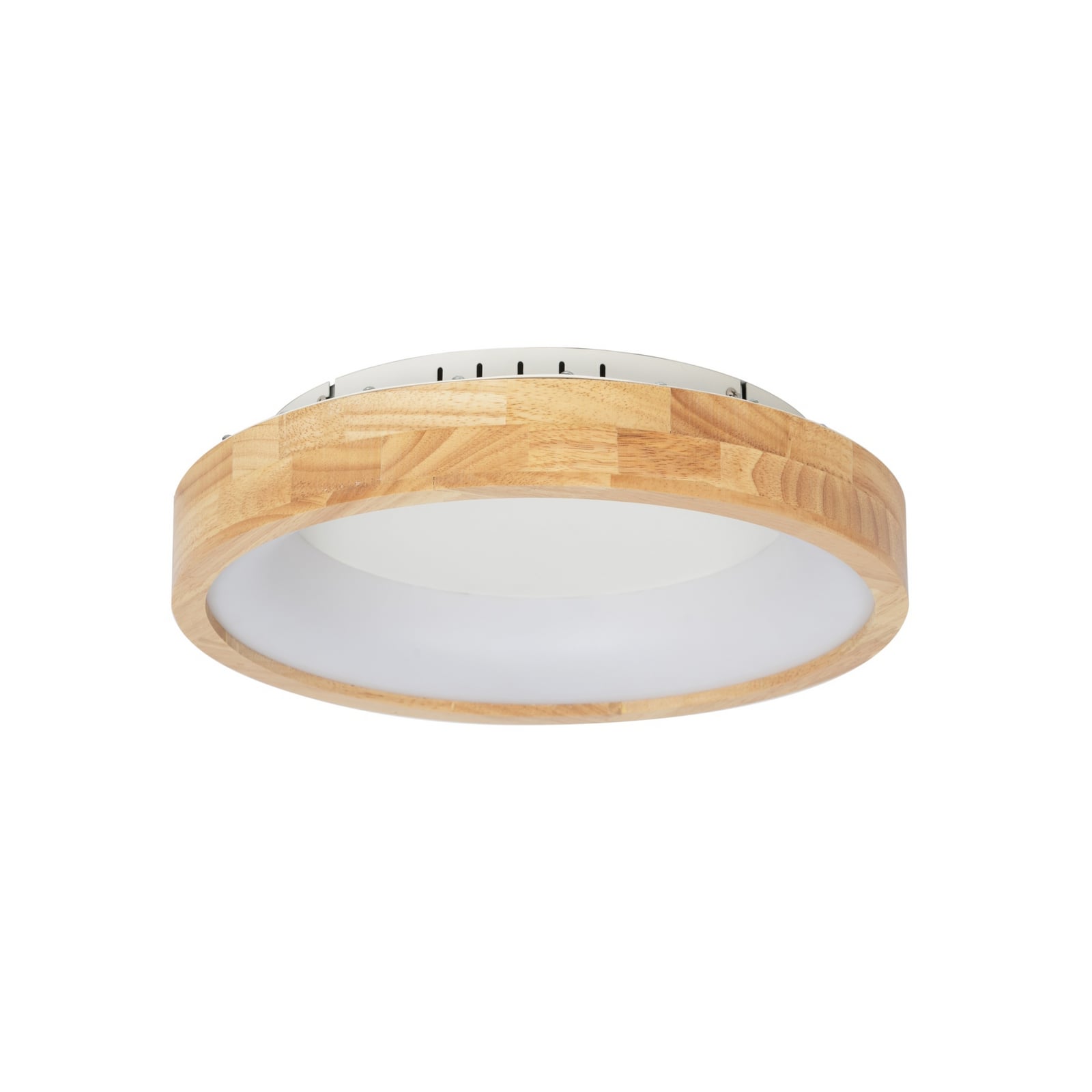 LED taklampe Samvel tre CCT Ø40 cm 20W montert i rom