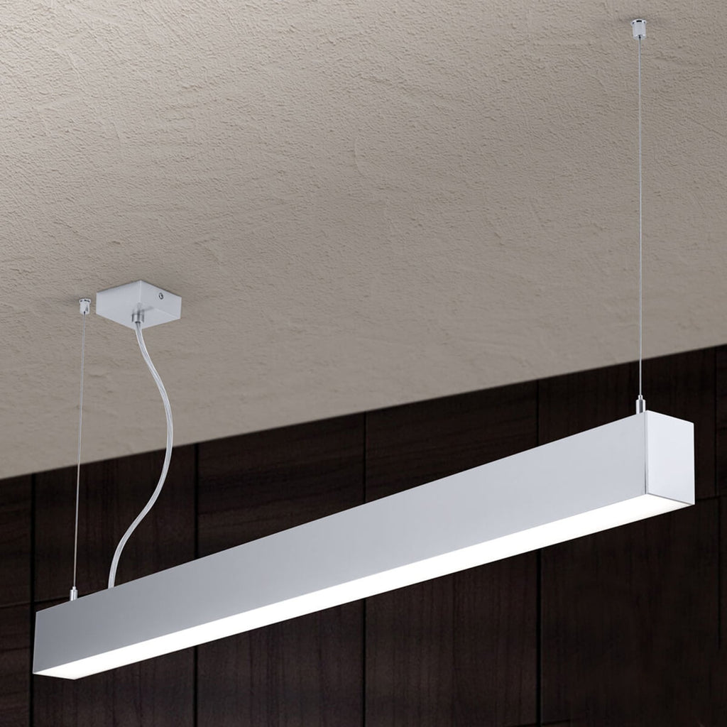 LED taklampe Sando med opphengssett 114 cm 30W bakside