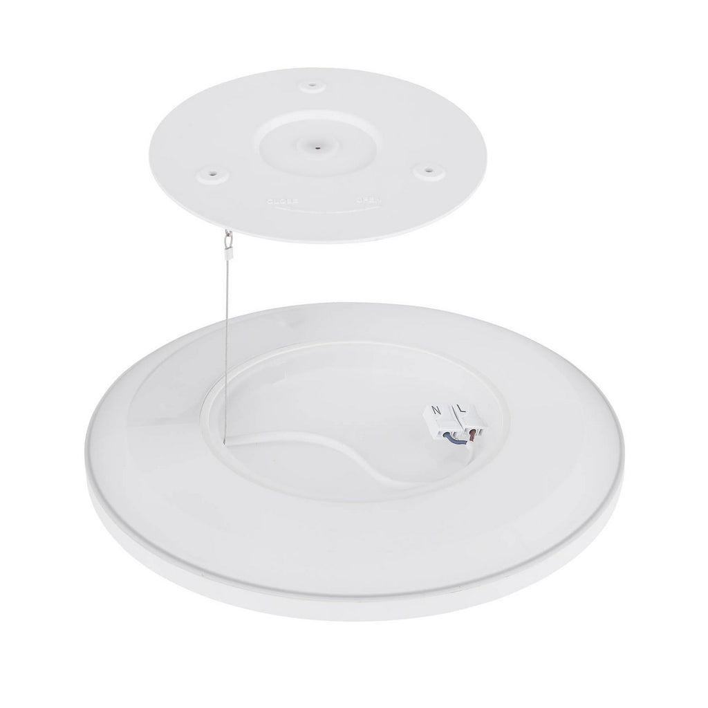 LED taklampe Sapana hvit dimbar Ø42 cm 24W IP44 - Globo