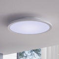 LED taklampe Sarsina-C dimbar hvit Ø30 cm RGB med fjernkontroll forfra