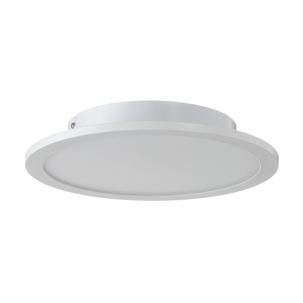 Nærbilde av LED taklampe Sarsina-C dimbar hvit Ø30 cm RGB med fjernkontroll