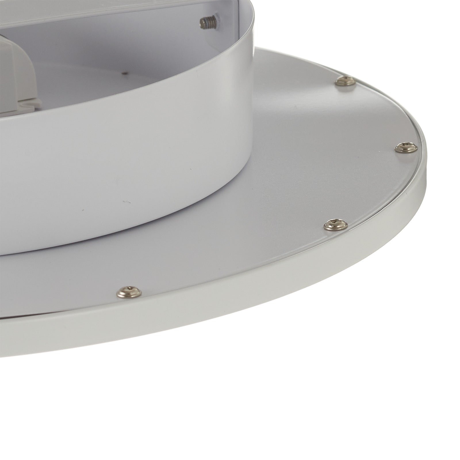 Sidebilde av LED taklampe Sarsina-C dimbar hvit Ø30 cm RGB med fjernkontroll