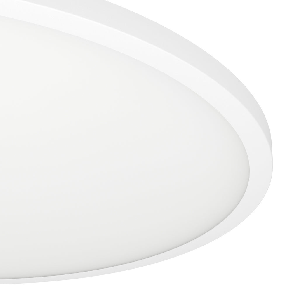 LED taklampe Sarsina-Z dimbar CCT Zigbee Ø60 cm hvit monteringsdetaljer