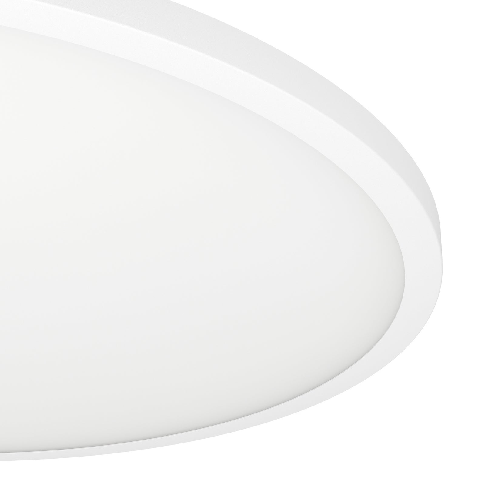 LED taklampe Sarsina-Z dimbar CCT Zigbee Ø60 cm hvit monteringsdetaljer