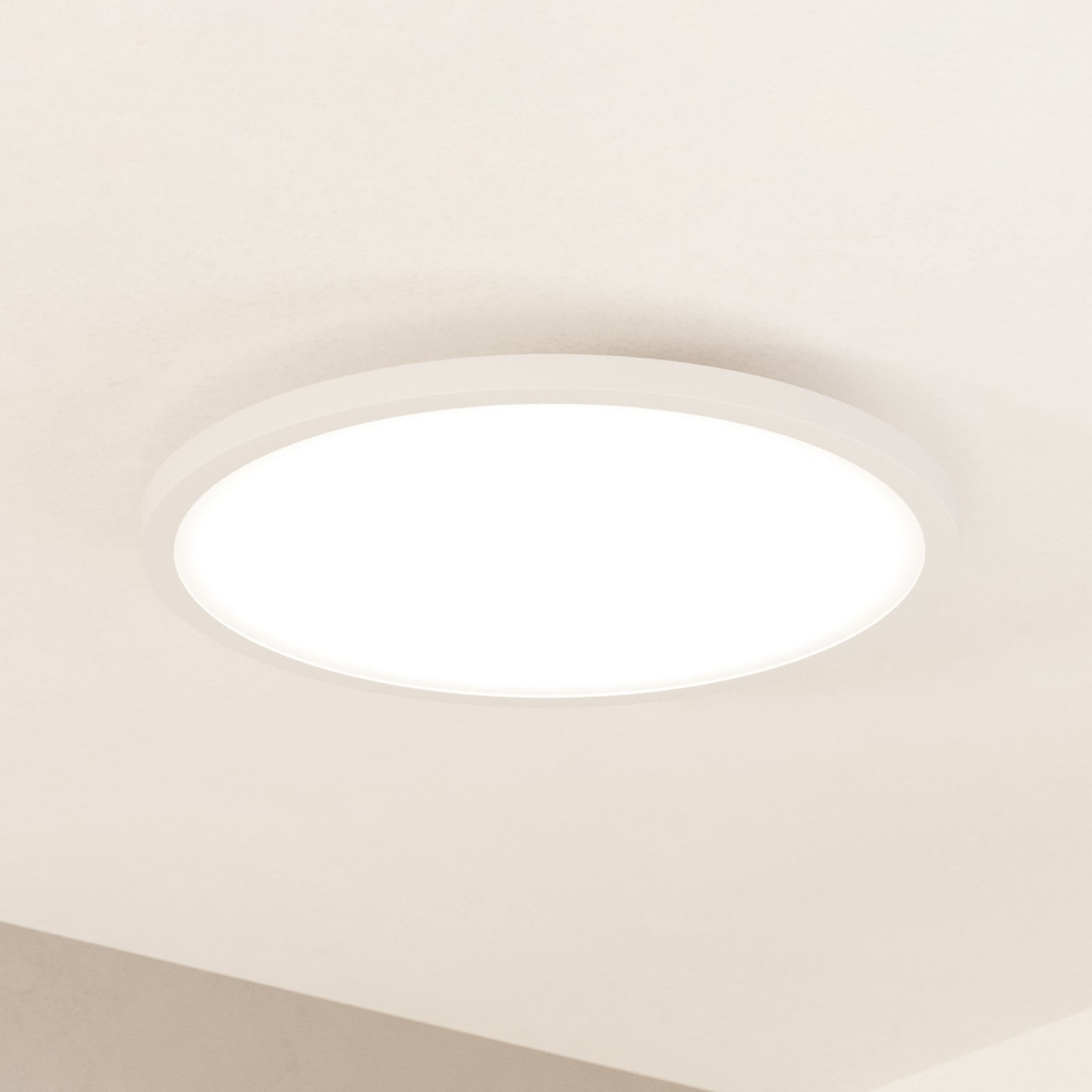 LED taklampe Sarsina-Z smart dimbar hvit Ø45 cm front