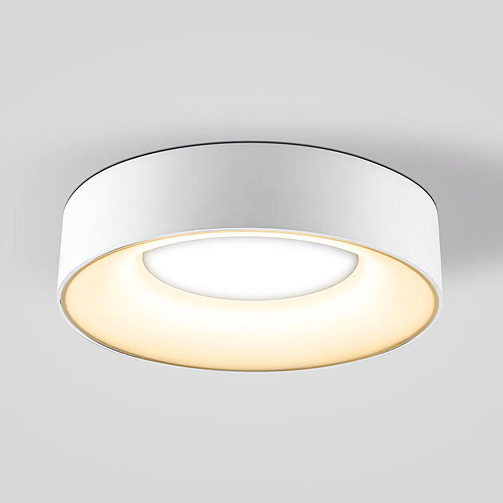 LED taklampe Sauro dimbar hvit Ø30 cm IP54 CCT forfra