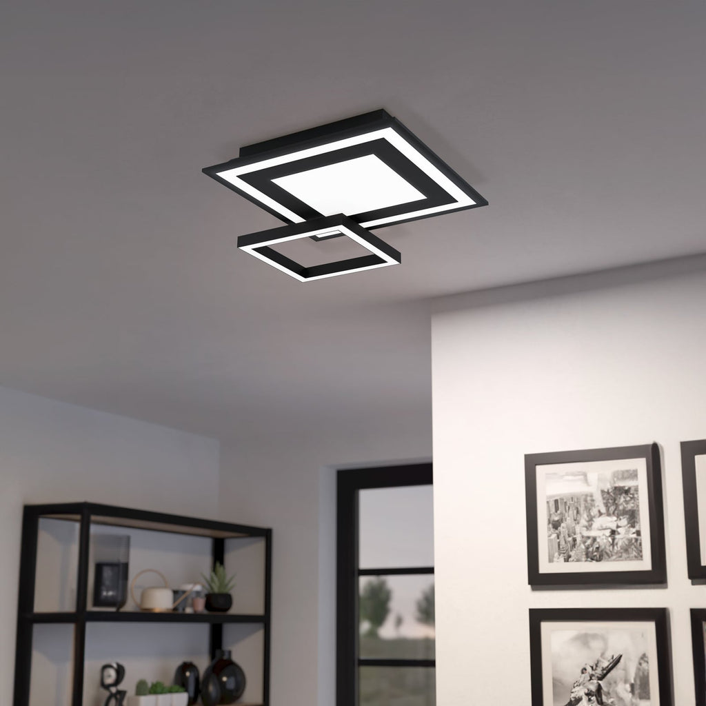 LED taklampe Savatarila-Z dimbar RGB Zigbee 45x45 cm bakside