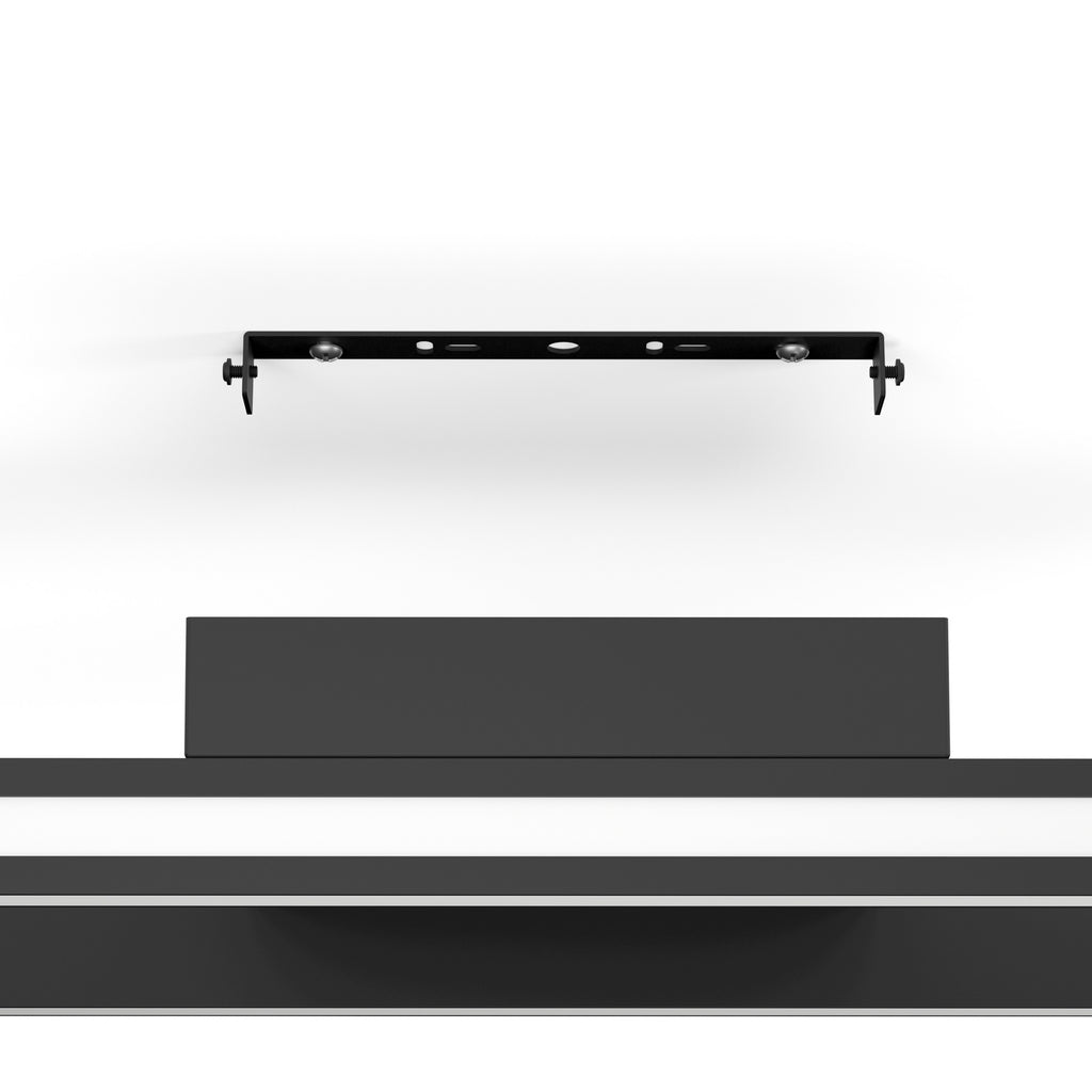 LED taklampe Savilanas-Z dimbar CCT svart 77x20 cm sideprofil