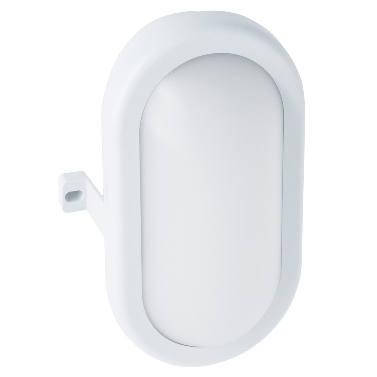 LED taklampe Schwabing oval hvit 10W IP44 montert