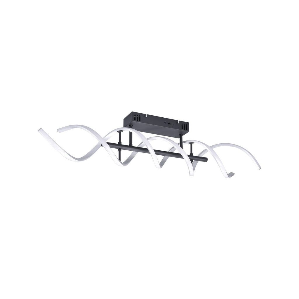 LED taklampe Sequence dimbar CCT aluminium 90 cm 41W forfra