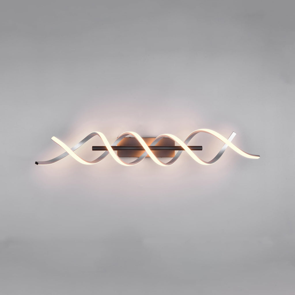 Montert LED taklampe Sequence dimbar CCT aluminium 90 cm 41W i rom