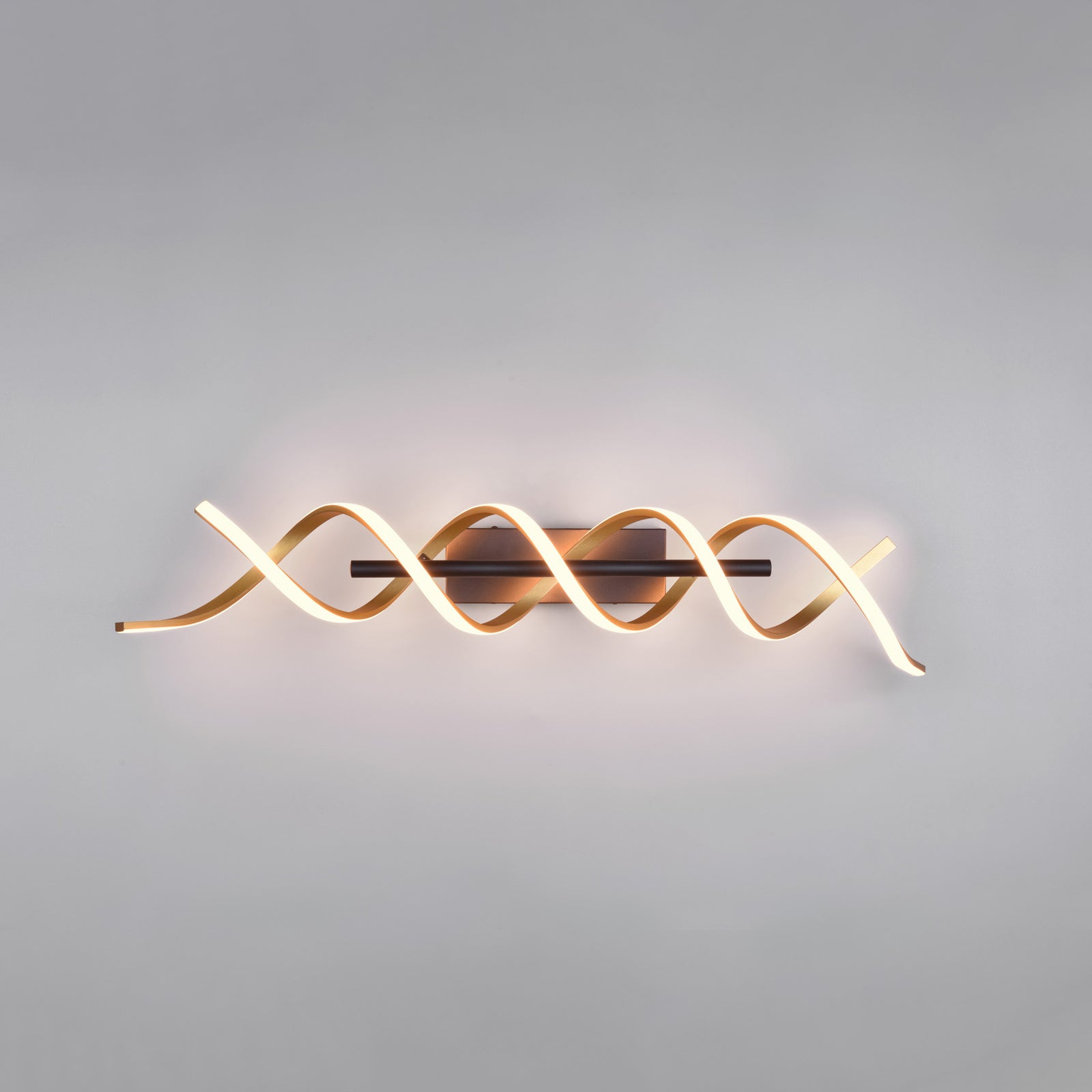 LED taklampe Sequence dimbar CCT messing 90 cm 41W montert