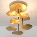 LED taklampe Sette Gnomo indirekte lys gull forfra