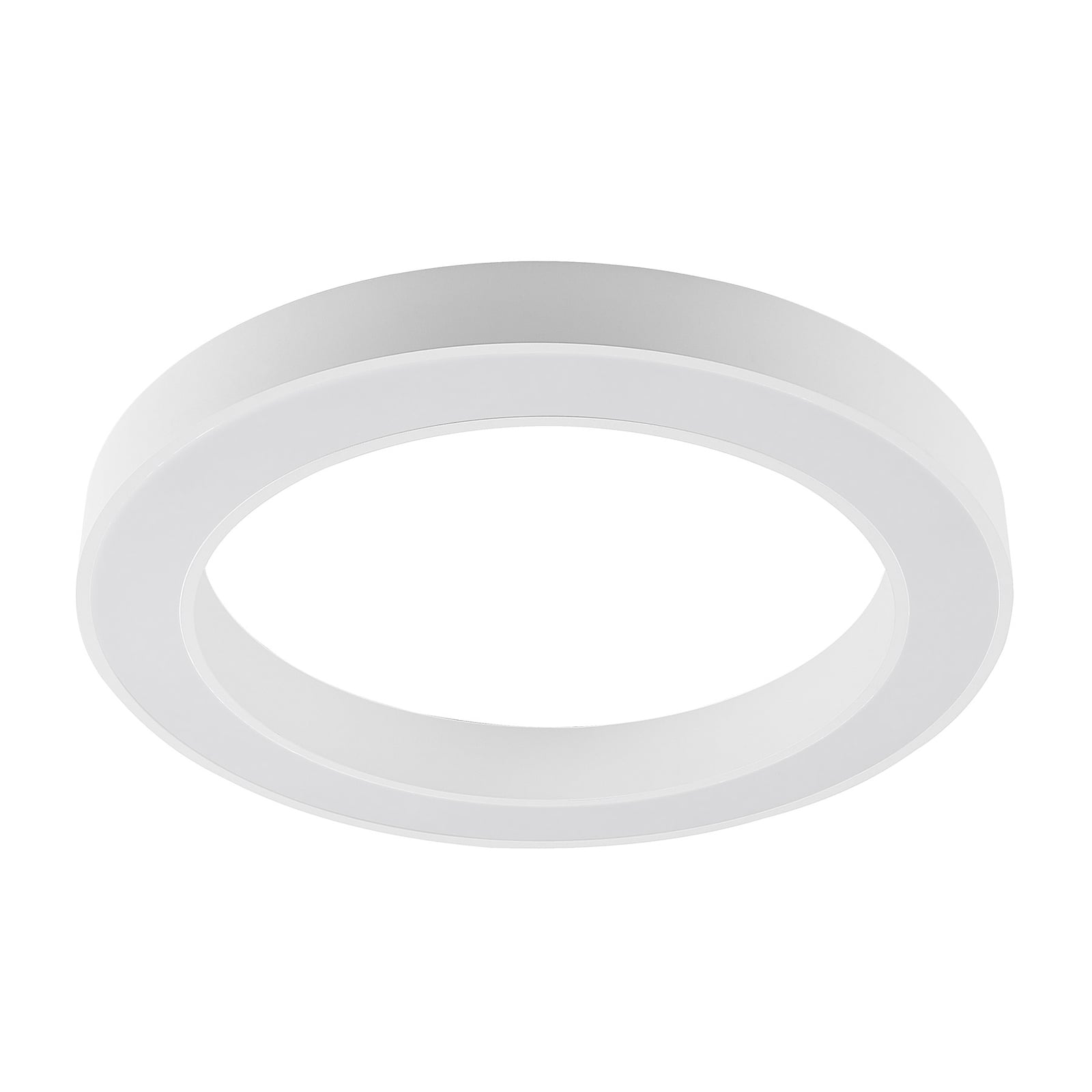 LED taklampe Sharelyn ring dimbar hvit Ø80 cm nærbilde av LED-diffusor