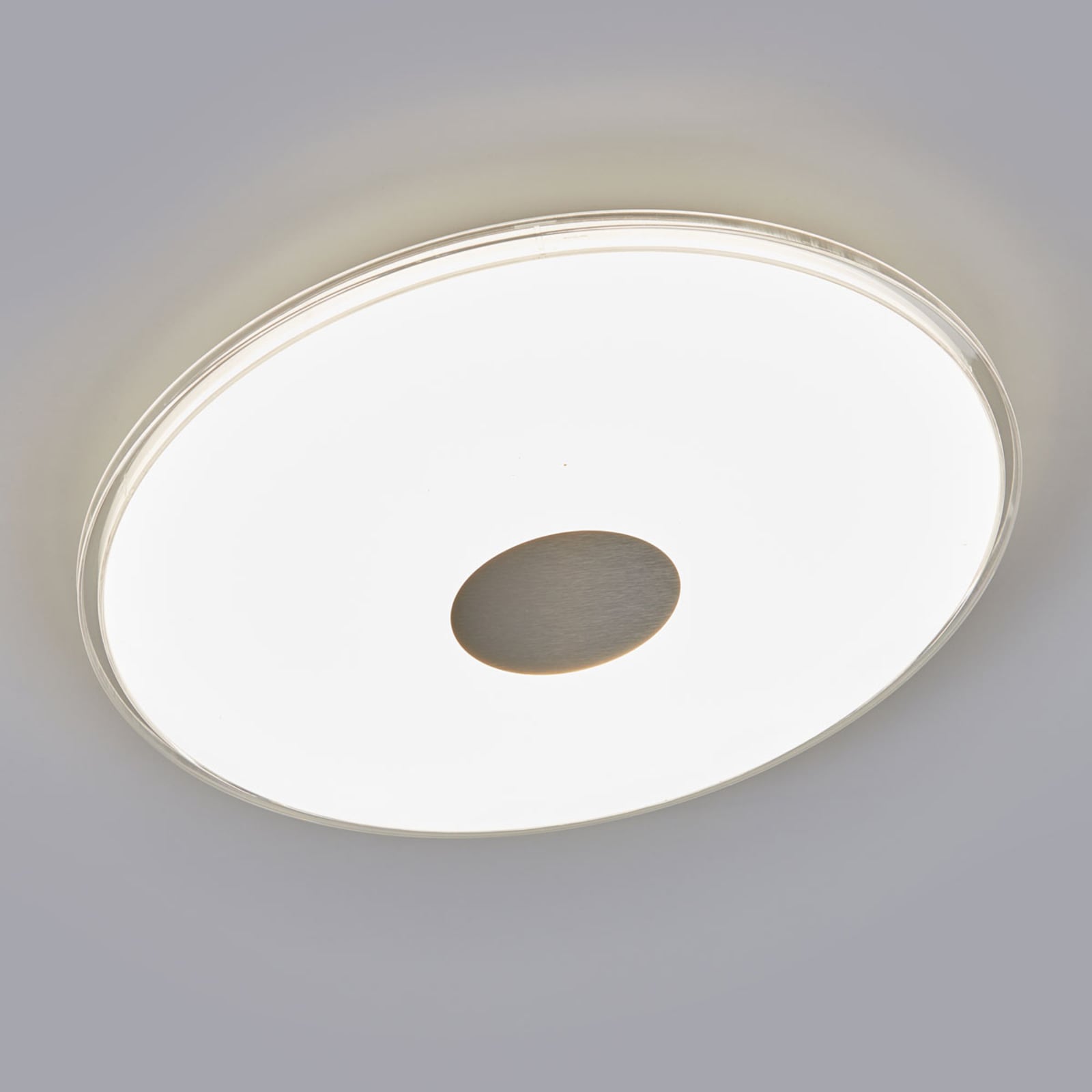 LED taklampe Shogun dimbar CCT med fjernkontroll detalj