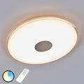 LED taklampe Shogun dimbar CCT med fjernkontroll forfra