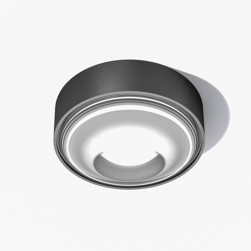 LED taklampe Sif dimbar svart forfra