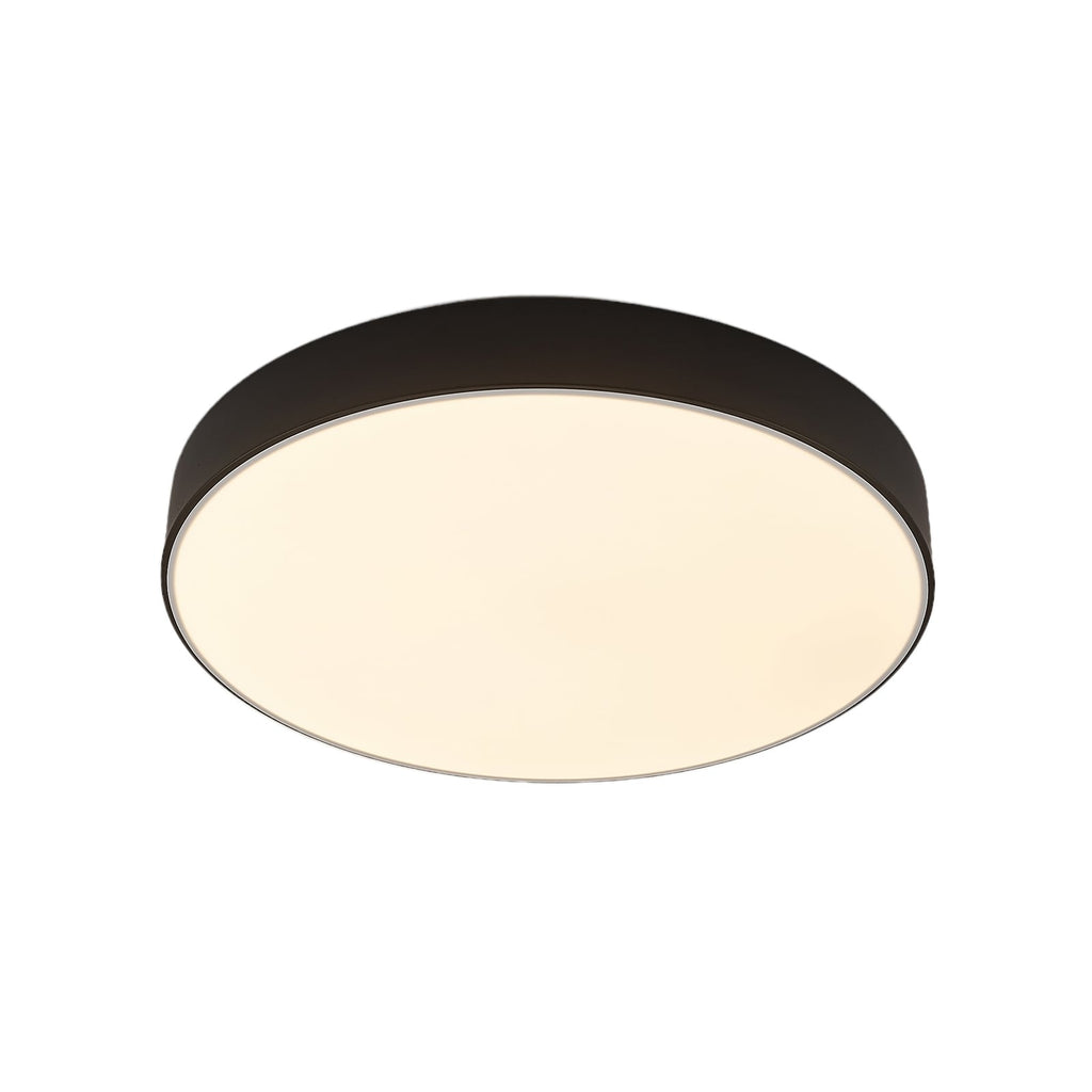 LED taklampe Simera dimbar svart Ø50 cm detalj