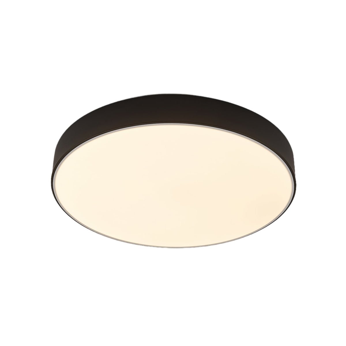 LED taklampe Simera dimbar svart Ø50 cm detalj