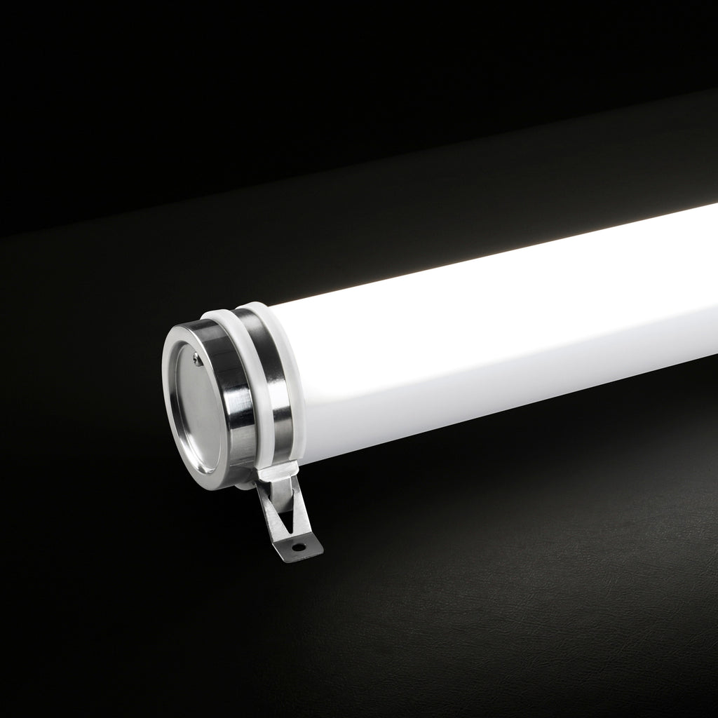 Nærbilde av LED taklampe SLC Lava 50W LED-lyskilde