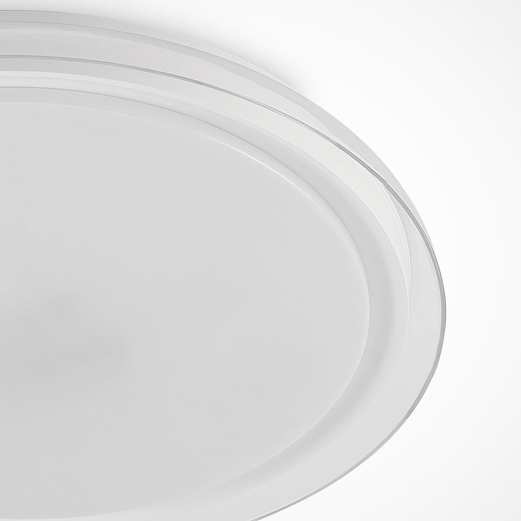 LED taklampe Sleya dimbar CCT fjernkontroll Ø50 cm hvit nærbilde
