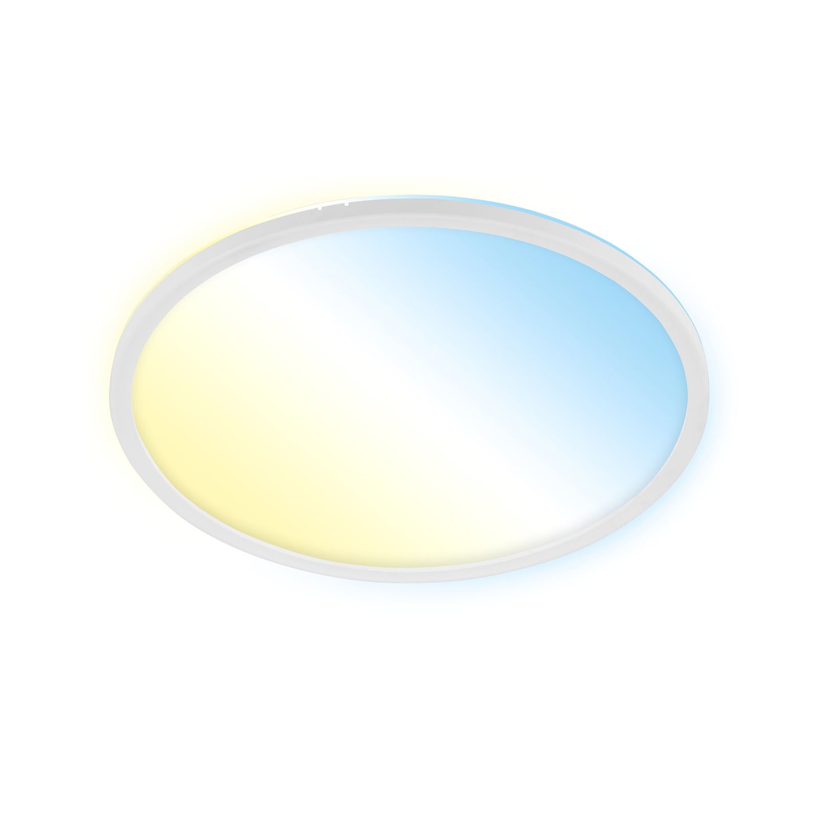 LED taklampe Slim S dimbar CCT hvit forfra