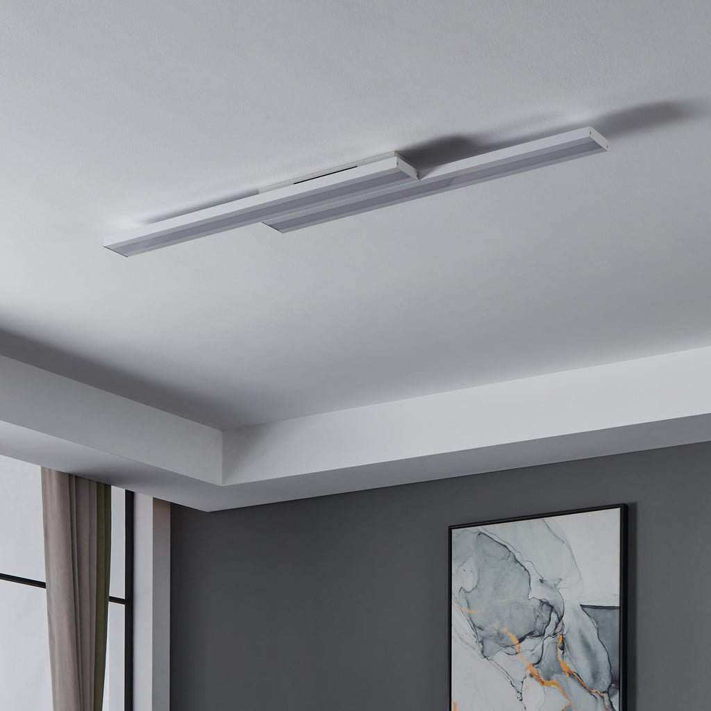 LED taklampe smart dimbar hvit 116x16 cm RGB CCT - EGLO connect detalj