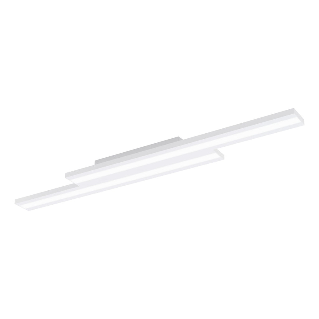 LED taklampe smart dimbar hvit 116x16 cm RGB CCT - EGLO connect montert i rom