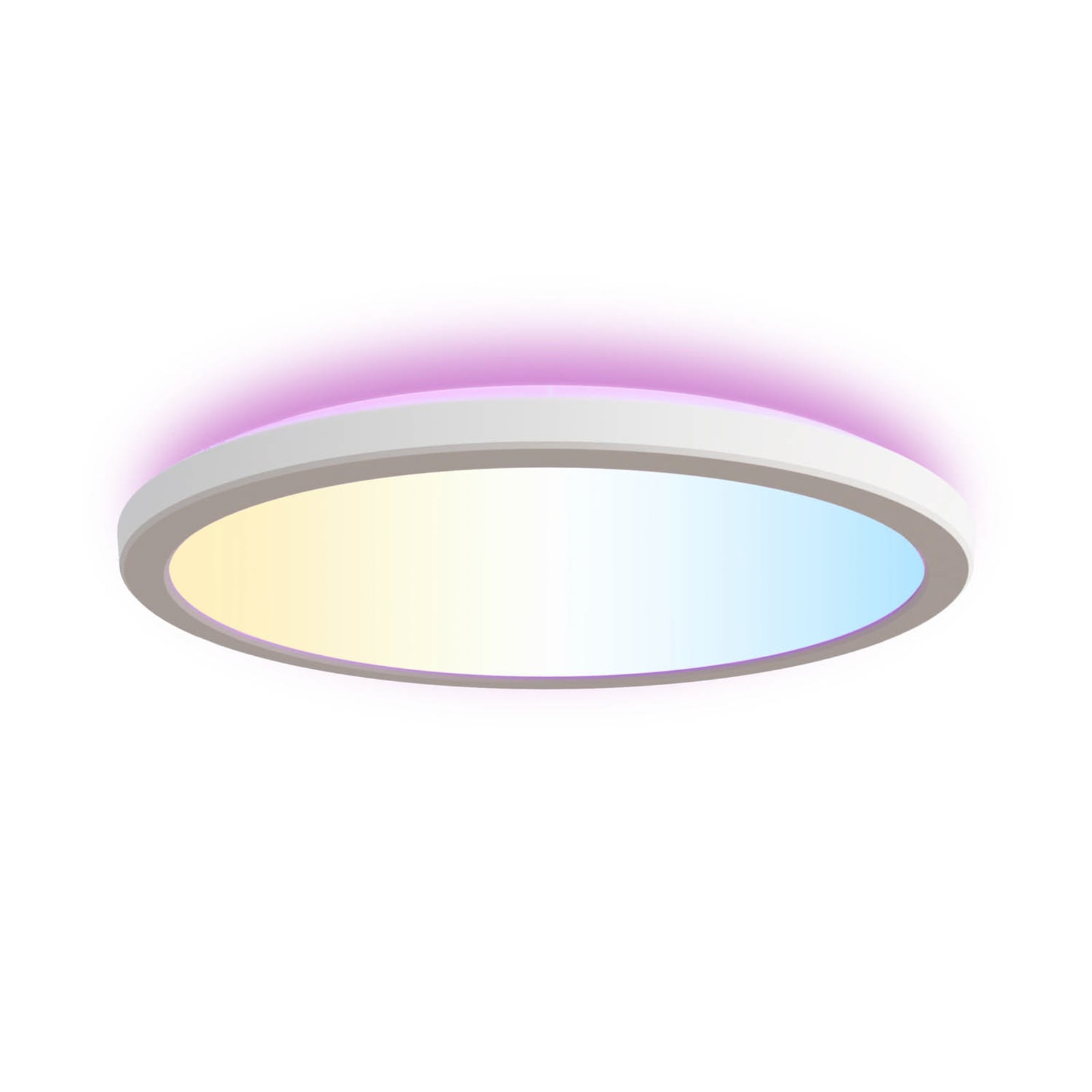 LED taklampe Smart Halo CCT+RGB dimbar foran