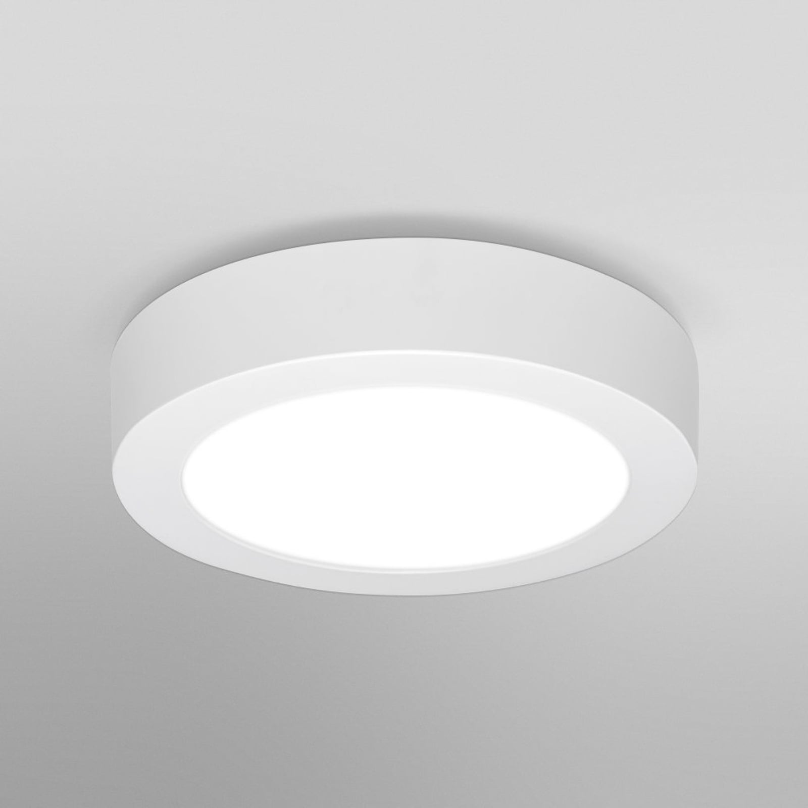 LED taklampe smart WiFi dimbar hvit Ø20 cm 12W CCT LEDVANCE SMART+ forfra