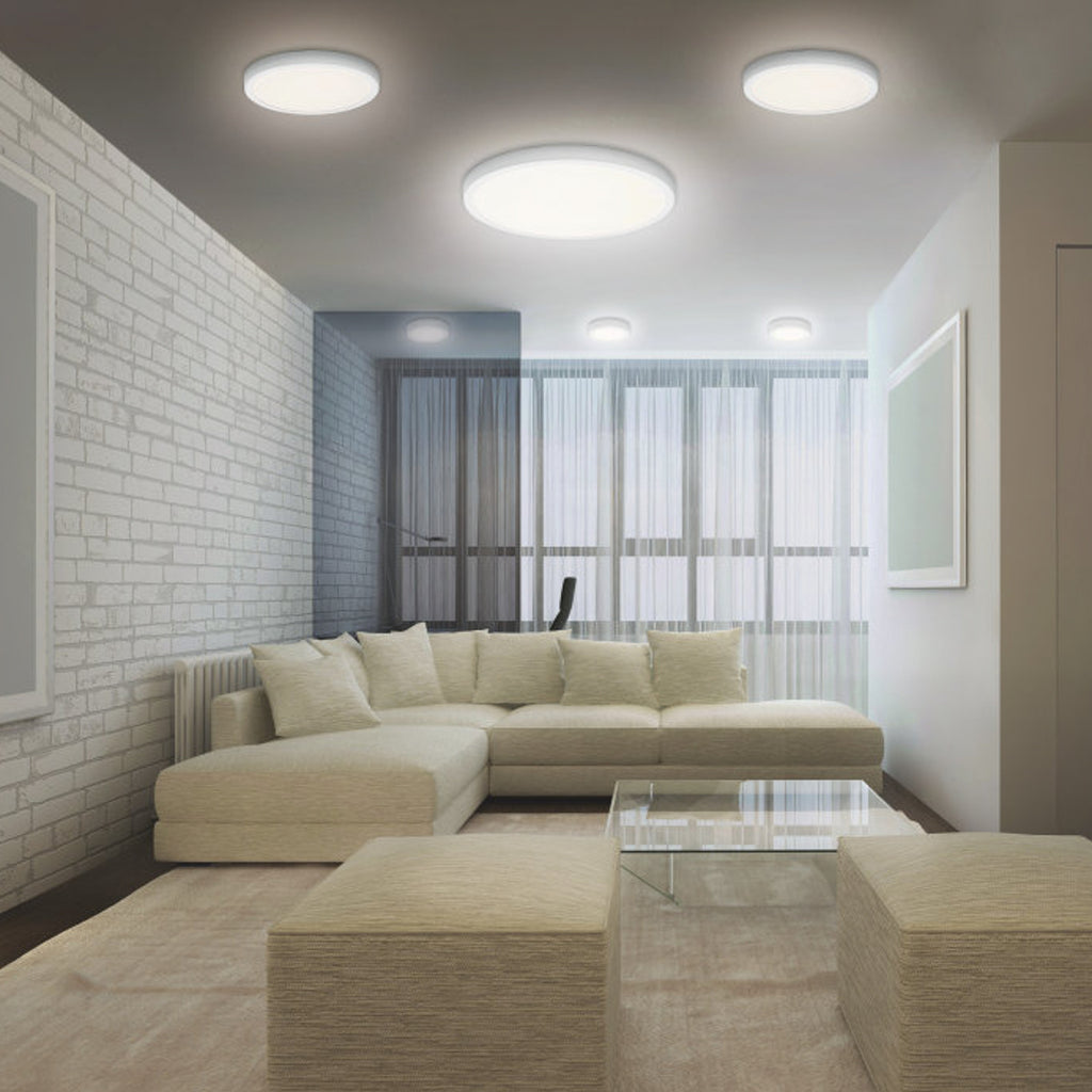 LED taklampe smart WiFi dimbar hvit Ø20 cm 12W CCT LEDVANCE SMART+ teknisk detalj