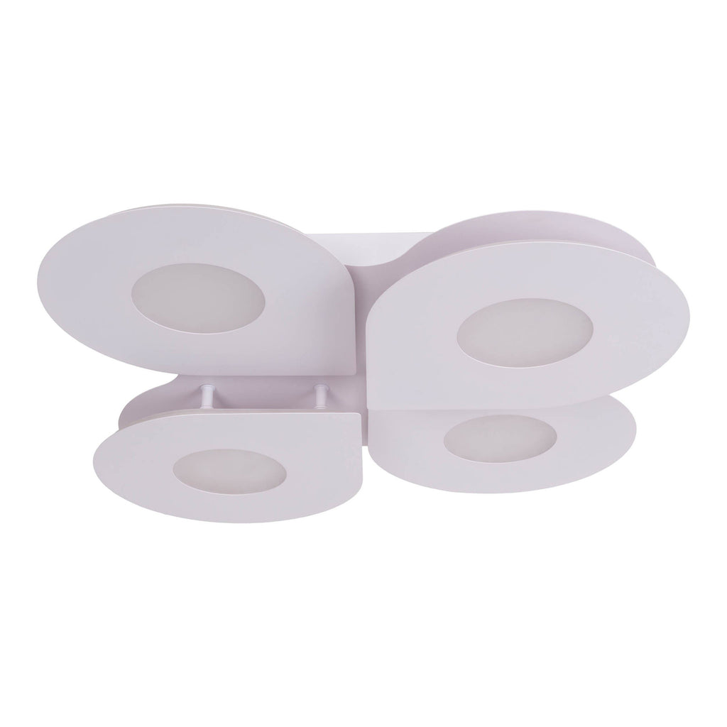 LED taklampe Smilla hvit CCT med fjernkontroll bakside