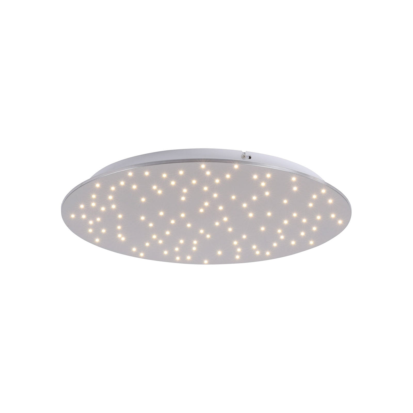 LED taklampe Sparkle CCT dimbar stål Ø48 cm forfra