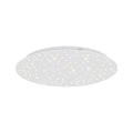 LED taklampe Sparkle dimbar CCT fjernkontroll hvit Ø48 cm forfra