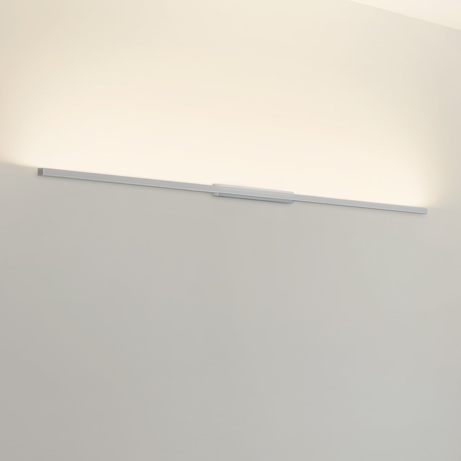 LED taklampe SpinaLED dimbar krom 120 cm bakside