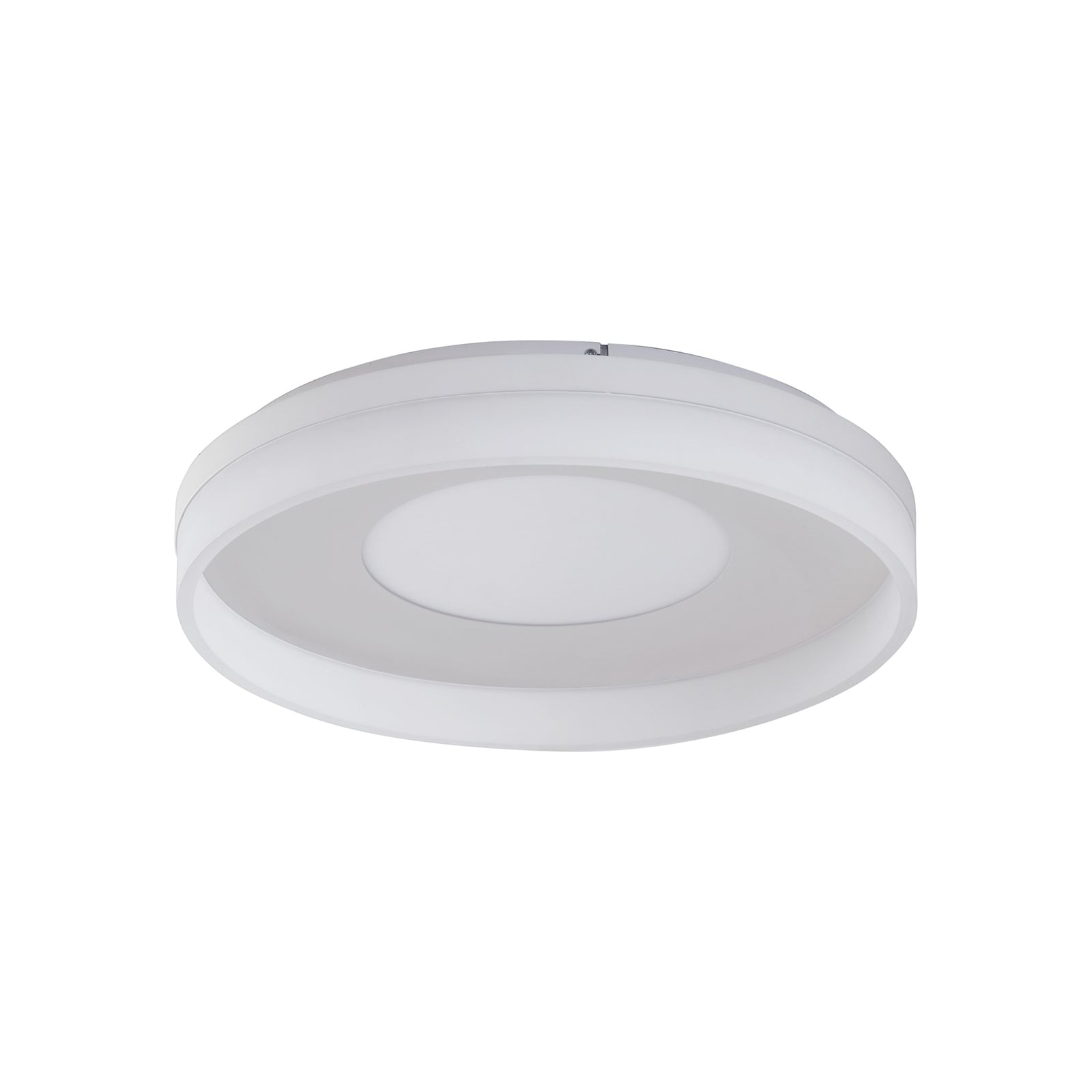 Detalj av LED taklampe Squillo dimbar RGBW CCT Tuya Ø50 cm hvit