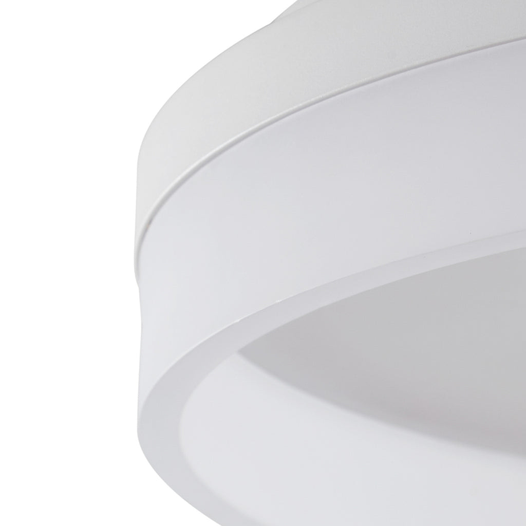 LED taklampe Squillo dimbar RGBW CCT Tuya Ø50 cm hvit fjernkontroll