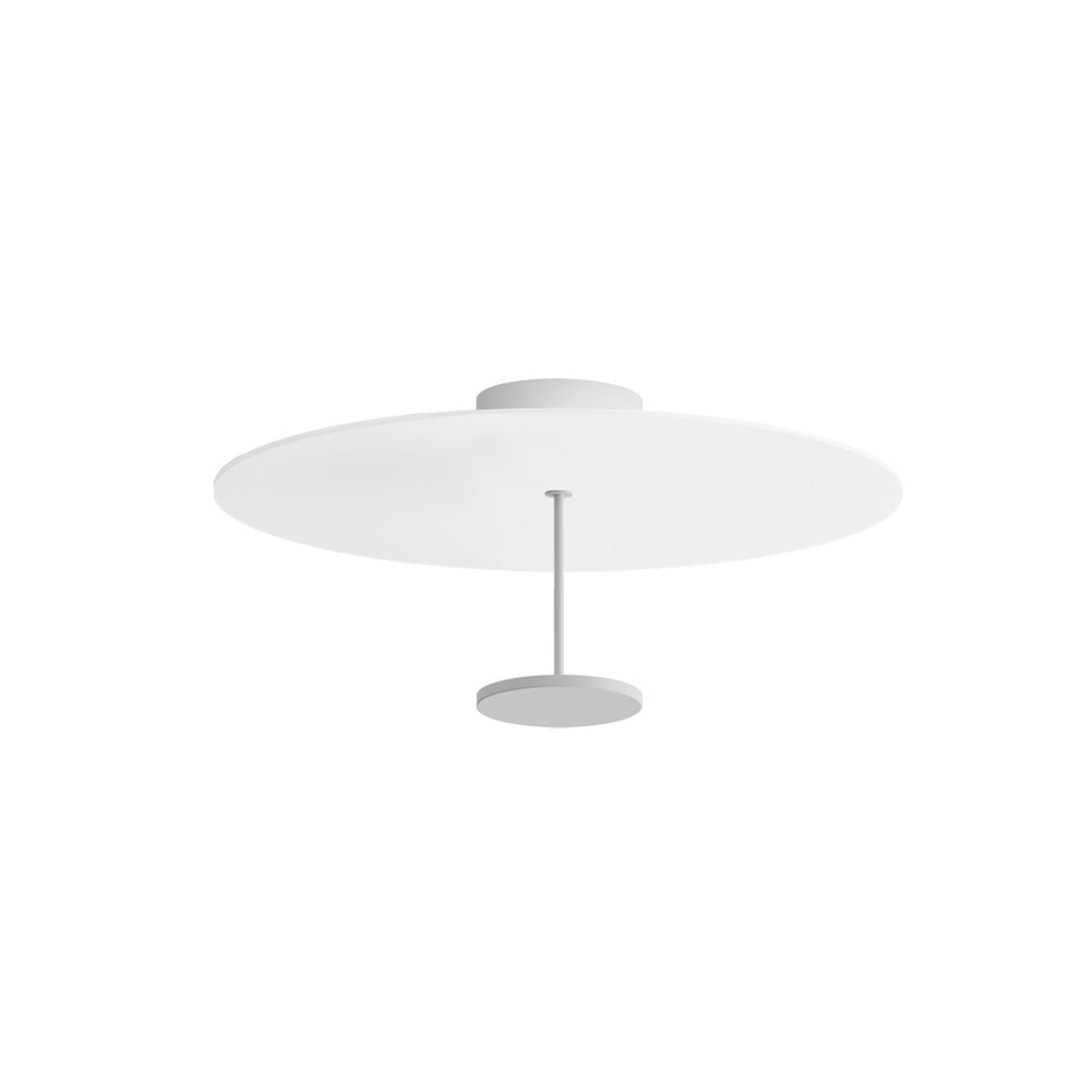 LED taklampe Stilo_S hvit Ø55 cm dimbar forfra